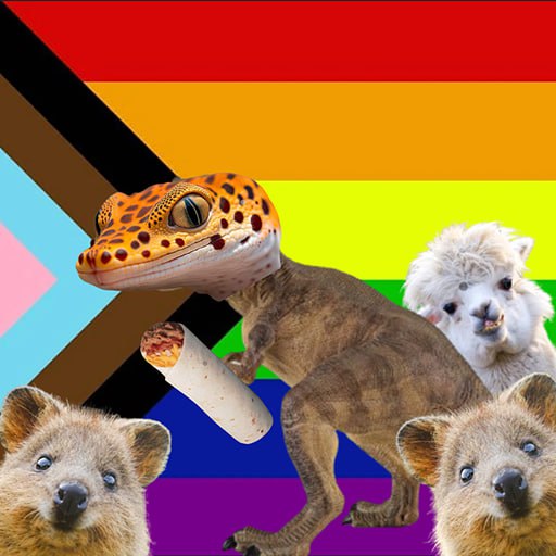 Rainbow Animals Meme